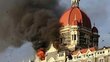 Terrorist attack on Taj Hotel in Mumbai