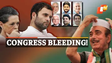 Congress Leader,  Ghulam Nabi Azad