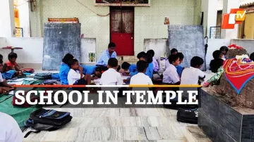 School Runs From Temple, Salepur, OTV News