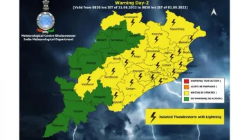 Several Odisha districts likely to experience thunderstorm activities: IMD