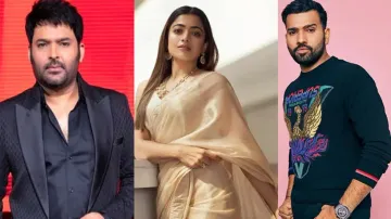 Kapil Sharma, Rashmika Mandanna, Rohit Sharma