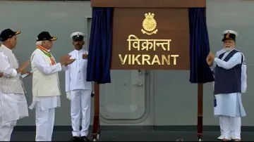 PM Modi commissioning INS Vikrant