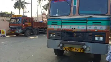 Trucks used in loot of food grains worth Rs 18L from Chhattisgarh traced to Kakatpur, two held