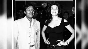 Lalit Modi with Sushmita Sen