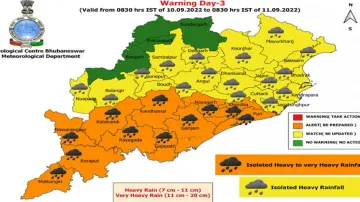 Orange Warning For Heavy Rainfall