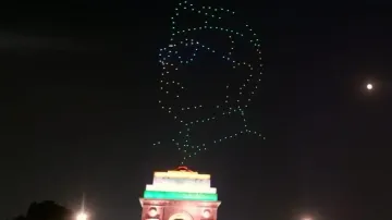 Drone Show at India Gate 