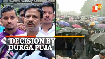 Contractual Employees, Protest, Odisha Government Contractual Employees Association, Low PMG, Bhuban