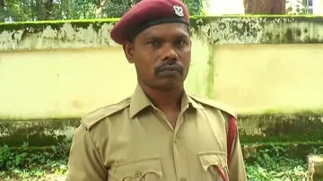 Home Guard At Kotagad Police Station