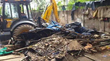 Kishore Bhaina Mutton Hotel demolished for breaching norms