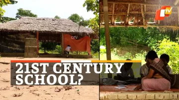 Cuttack School, Government School, No Classroom, Cuttack, OTV News 