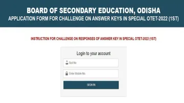 Odisha Special OTET 2022 answer keys
