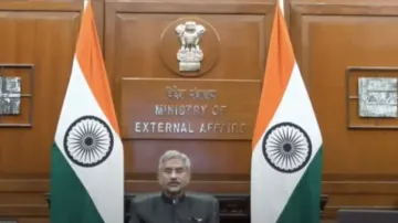 EAM S Jaishankar in his office 