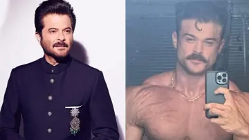 Anil Kapoor and his look alike John Effer