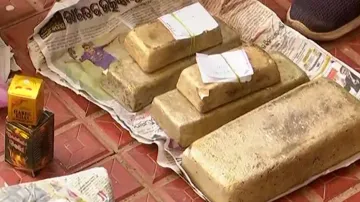 Silver Bricks Seized 