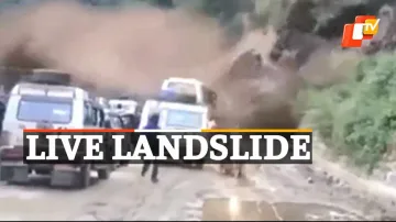 Landslide,uttarakhand ,rudraprayag 