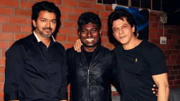 Thalapathy Vijay, Atlee, Shah Rukh Khan
