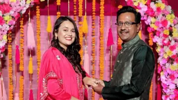 Tina Dabi & Dr Pradeep Gawande 