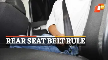 Rear Seat Belt, Odisha Transport Dept