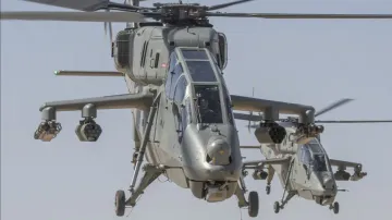 IAF inducts indigenously-built Light Combat Helicopter