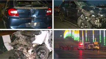 5 killed, 13 hurt on Bandra-Worli Sea Link in 5 vehicles accident