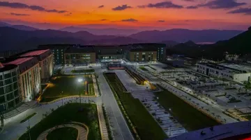 Aerial view of AIIMS Bilaspur