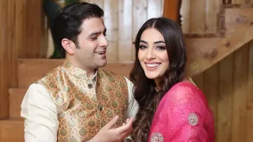 Athar Aamir Khan & his wife Mehreen Qazi 