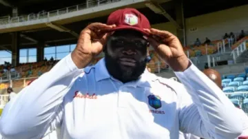 West Indies opener Rahkeem Cornwall 