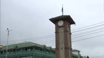 Clock Tower at Lal Chowk, Srinagar, J&K