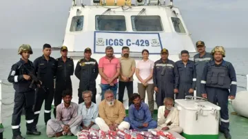 50 kg heroin worth Rs 350 cr seized from Pakistani boat near IMBL