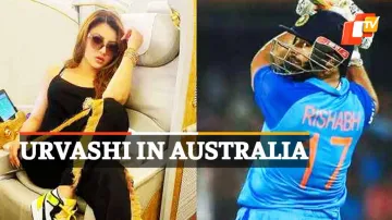 Urvashi Rautela, Rishabh Pant, T20 World Cup 2022