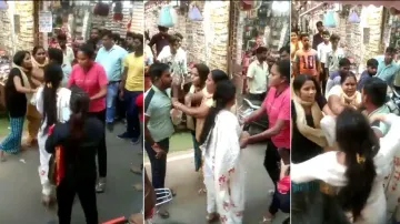 Man caught with girlfriend by wife during Karwa Chauth shopping, thrashed in public