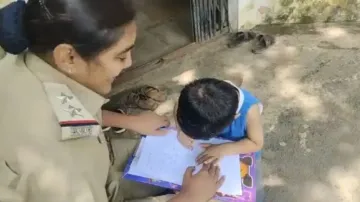 Viral video: 3-year-old files police complaint against mom for stealing his chocolates, says 'put he