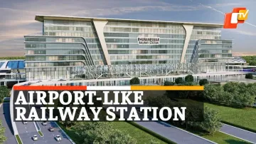 Bhubaneswar Railway Station, Airport