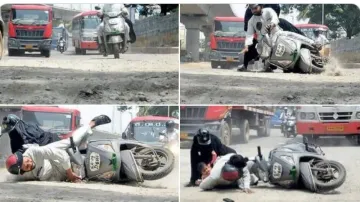 Bengaluru potholes: Hilarious memes, tweets will leave you ROFL