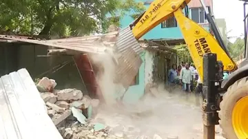 Unrest in Bhubaneswar after house demolition 