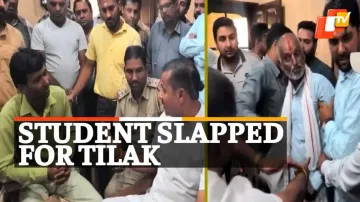 Student Slapped, Haryana