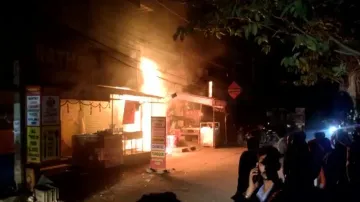 Massive fire breaks out in Bhubaneswar Fitness Centre