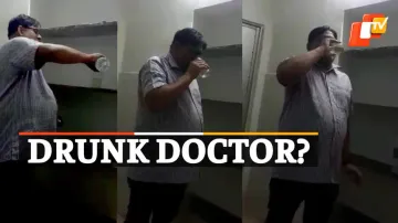 Drunk Doctor, Viral Video, Titlagarh 