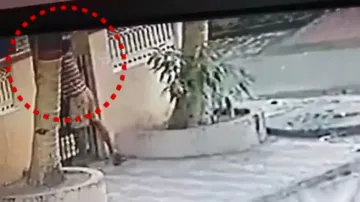 Caught on camera: Bike-borne miscreant snatches chain from woman in Bhubaneswar