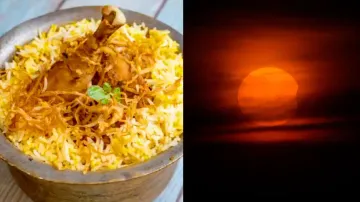 Biryani and eclipse