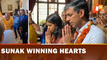 UK PM, Rishi Sunak , Hindu Monk
