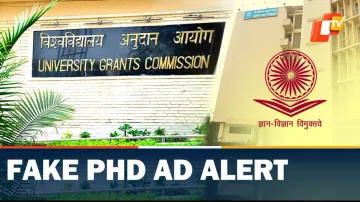 UGC, Online PhD Course, Fake Advertisement, OTV News 