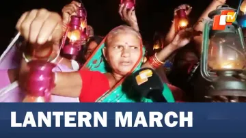 Lantern March, Unique Protest 