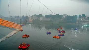 Morbi bridge collapse aftermath