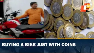 Assam Man Buys Bike, Bike With Coins, Assam, OTV News