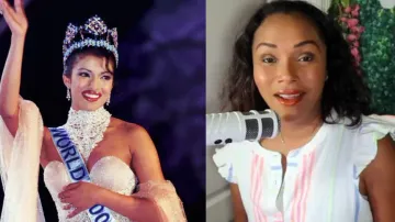 Priyanka Chopra, Leilani McConney