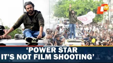 ‘POWER STAR  IT’S NOT FILM SHOOTING’