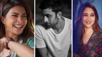 Jacqueline Fernandez, Ranbir Kapoor, Madhuri Dixit Nene