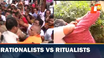 Chandra Grahan, Lunar Eclipse, Odisha