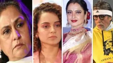 Jaya Bachchan, Kangana Ranaut, Rekha, Amitabh Bachchan